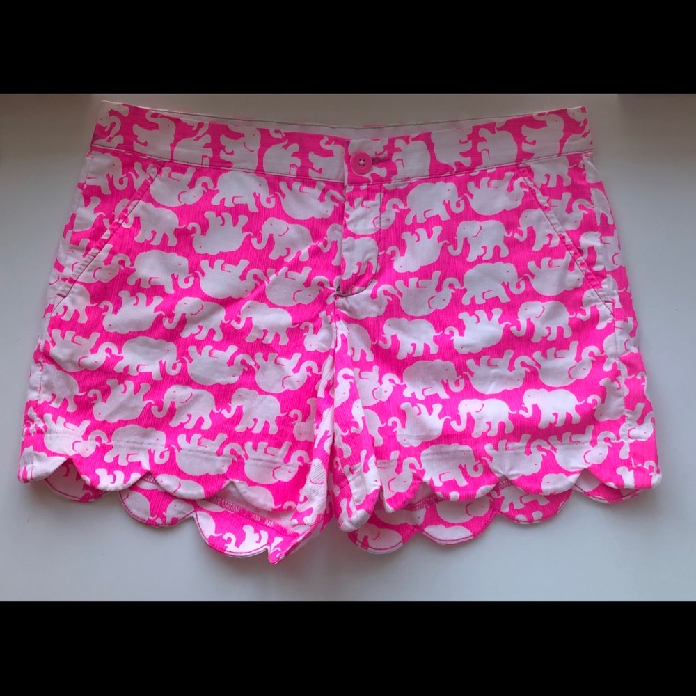 Lily Pulitzer Elephant Shorts